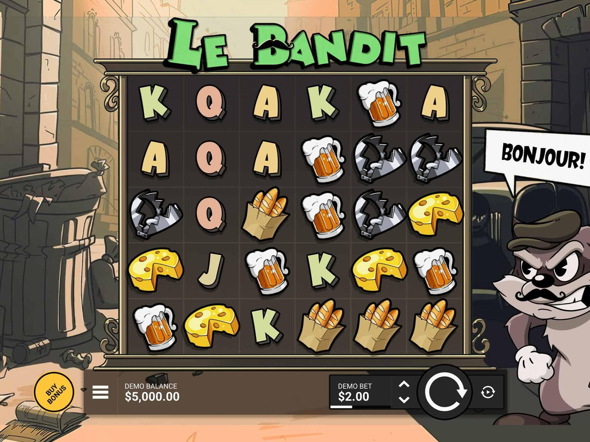 Le Bandit at Yabby Casino